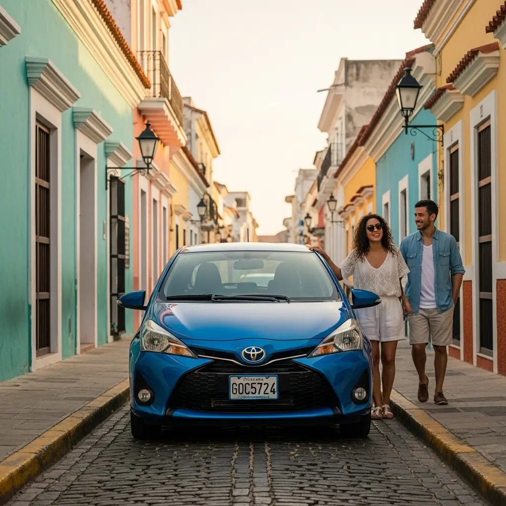 auto compacto de renta en zona colonial republica dominicana
